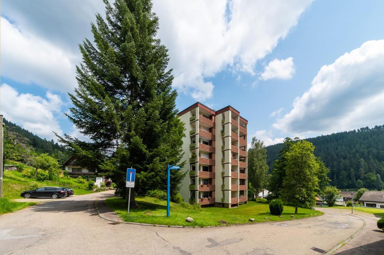 Schwarzwaldsuite Mit Panorama Waldblick Enzklosterle Ngoại thất bức ảnh